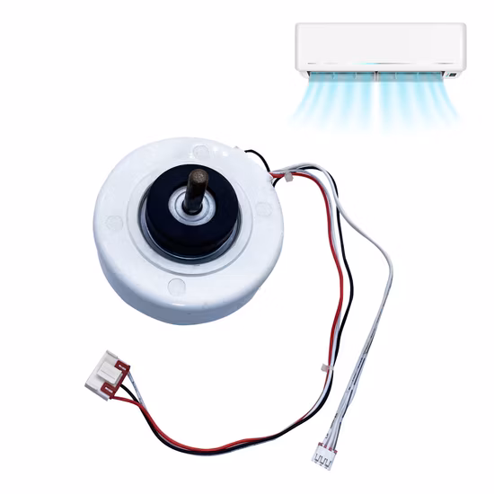 Ruijp 220-240V 50/60Hz 7.5W Plastic&Metal AC Electric Refrigerator Motor with Epoxy Seal