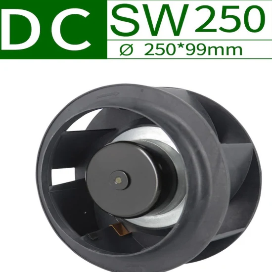 Sw250ha3 AC380V Центробежный вентилятор переменного тока с пластиковой крыльчаткой